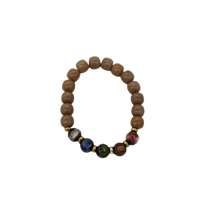 Colored Glaze and Bodhi Bracelet