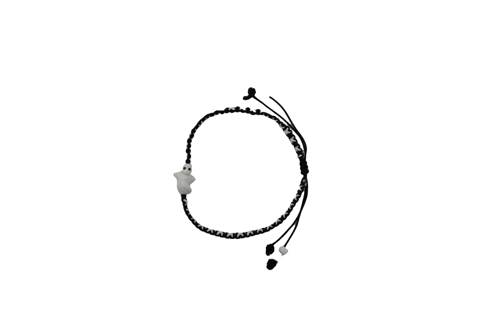 Ceramic White Ghost Bracelet