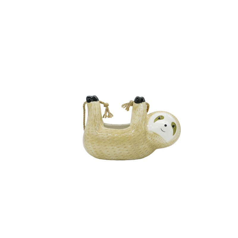 Panda ceramic pot L( BEIGE)