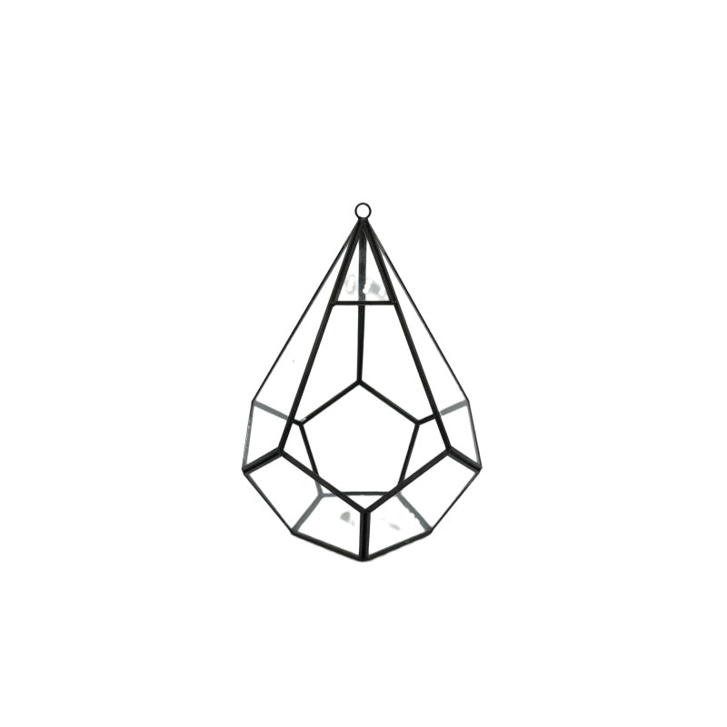 Glass Greenhouse Gem Shape Transparent