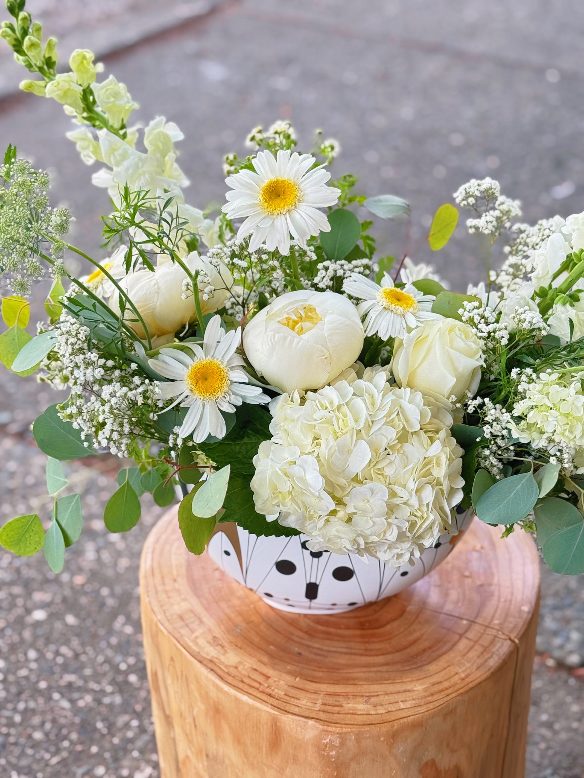 Peony Centerpiece