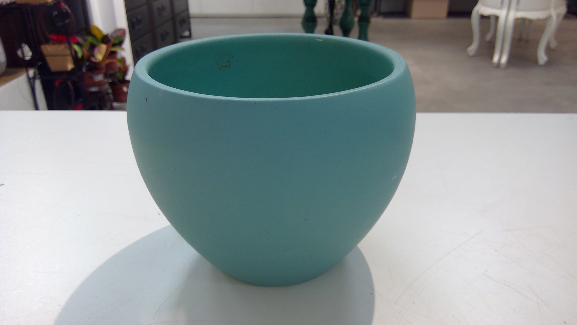 Creative Blue Flower Pot