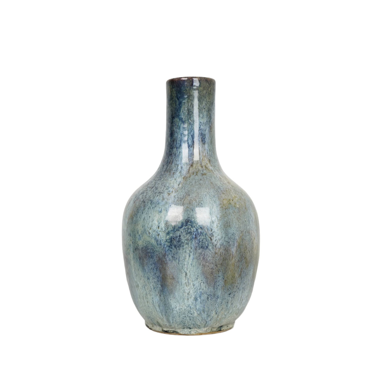 Ceramic Blue Kun Glaze Bottle A