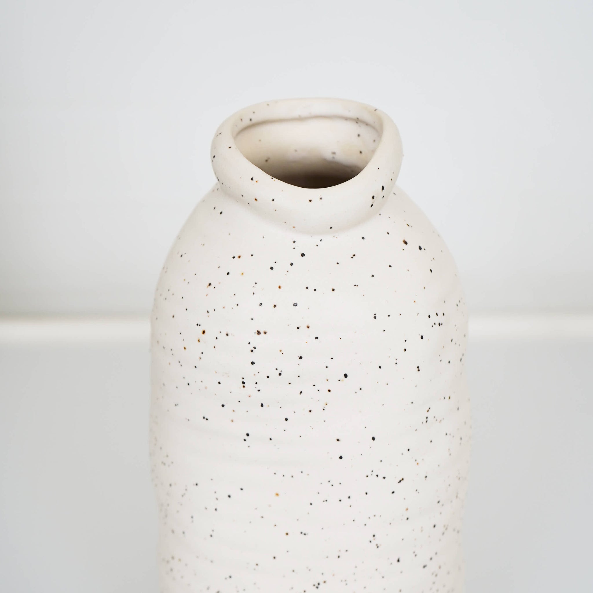 Ceramic jug grey tall M