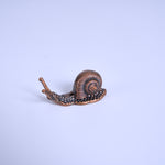 Antique Bronze Snail Alloy Incense Holder