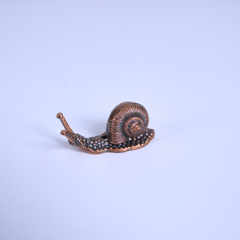 Antique Bronze Snail Alloy Incense Holder