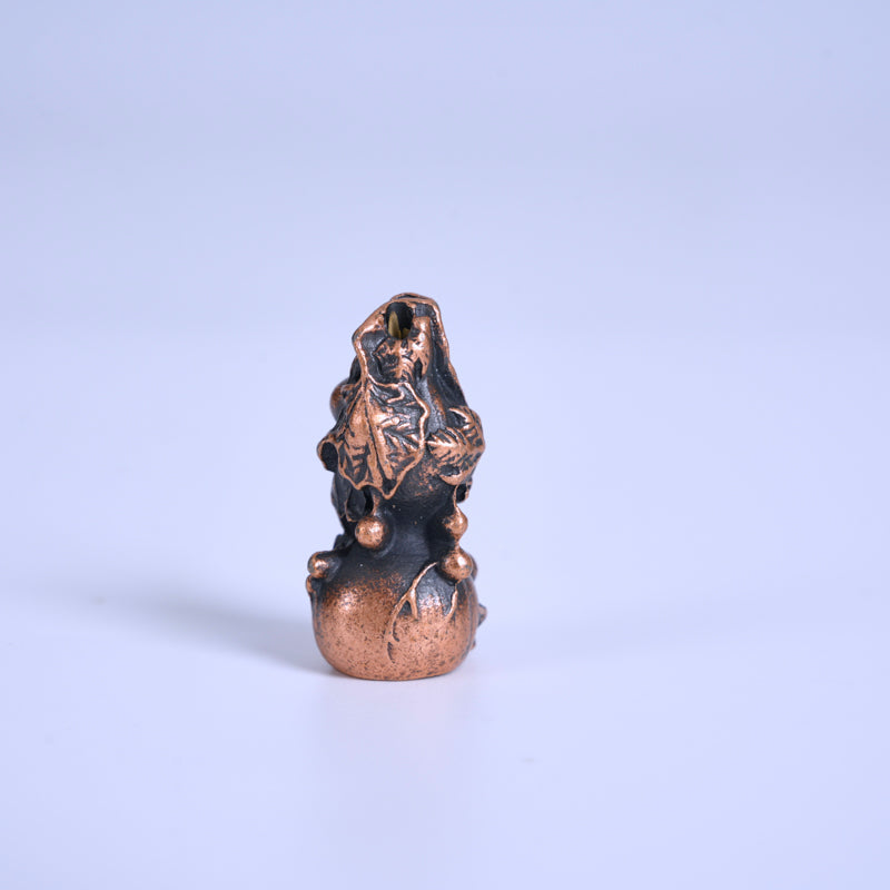 Gourd Vine Alloy Incense Holder