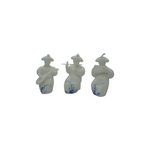 White Porcelain Hand-Painted "Triple Melody" Set