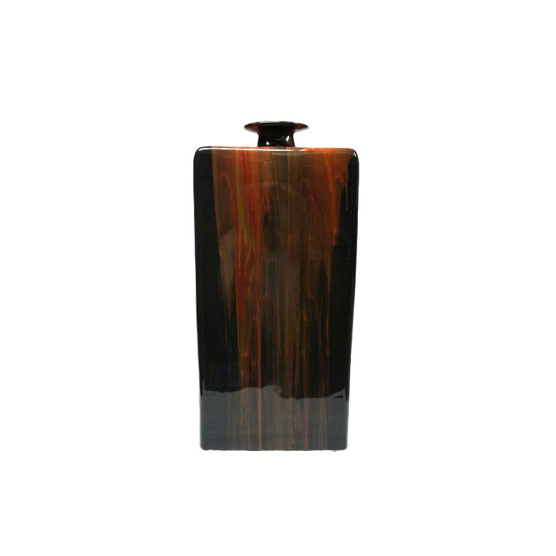 Rectangular bottle with clouds