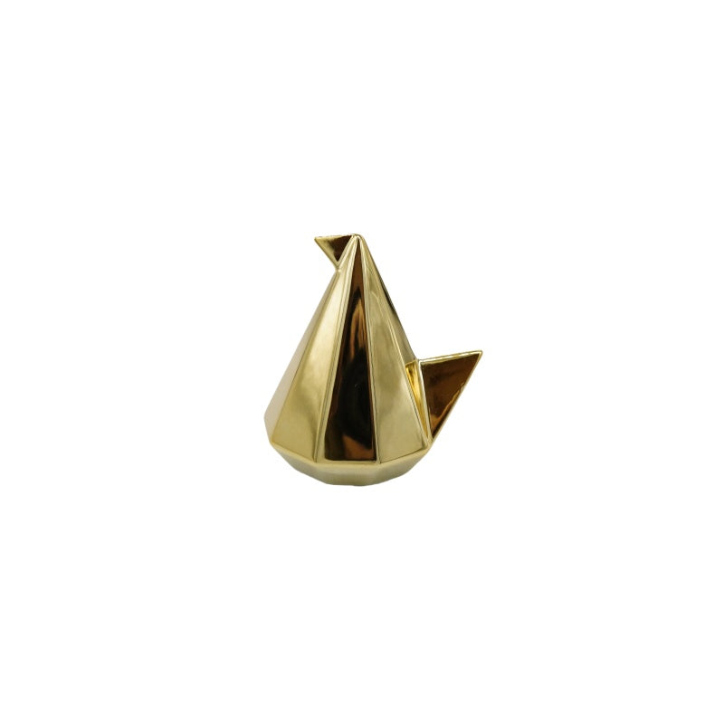 Golden Ceramic Ornament