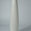 Matte White Ceramic Vase – Flat Opening