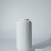 Matte White Ceramic T-Shaped Vase – Medium