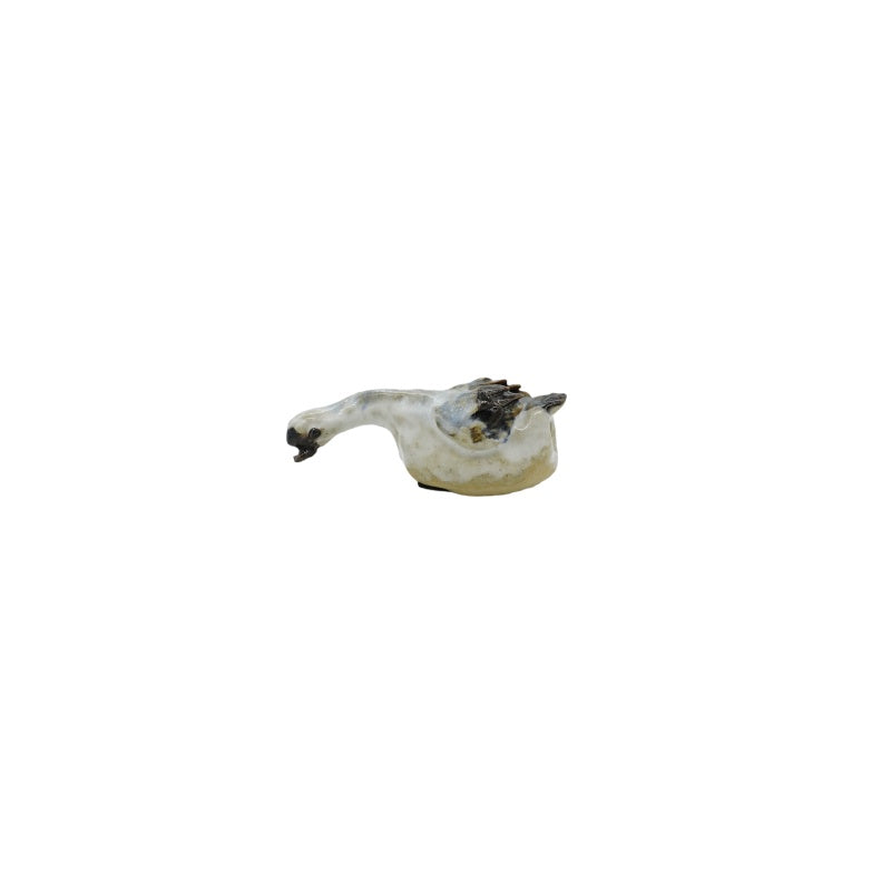 Ceramic Goose Ornaments Set of 2