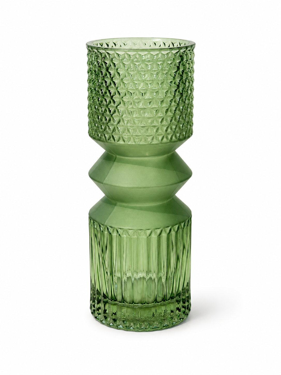 Green Glass Vase (27124)