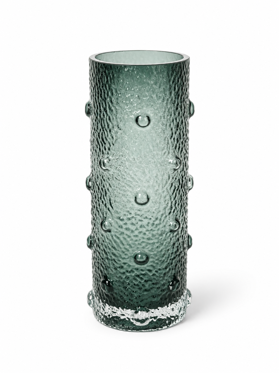 Smoky Grey Glass Vase SHY20208