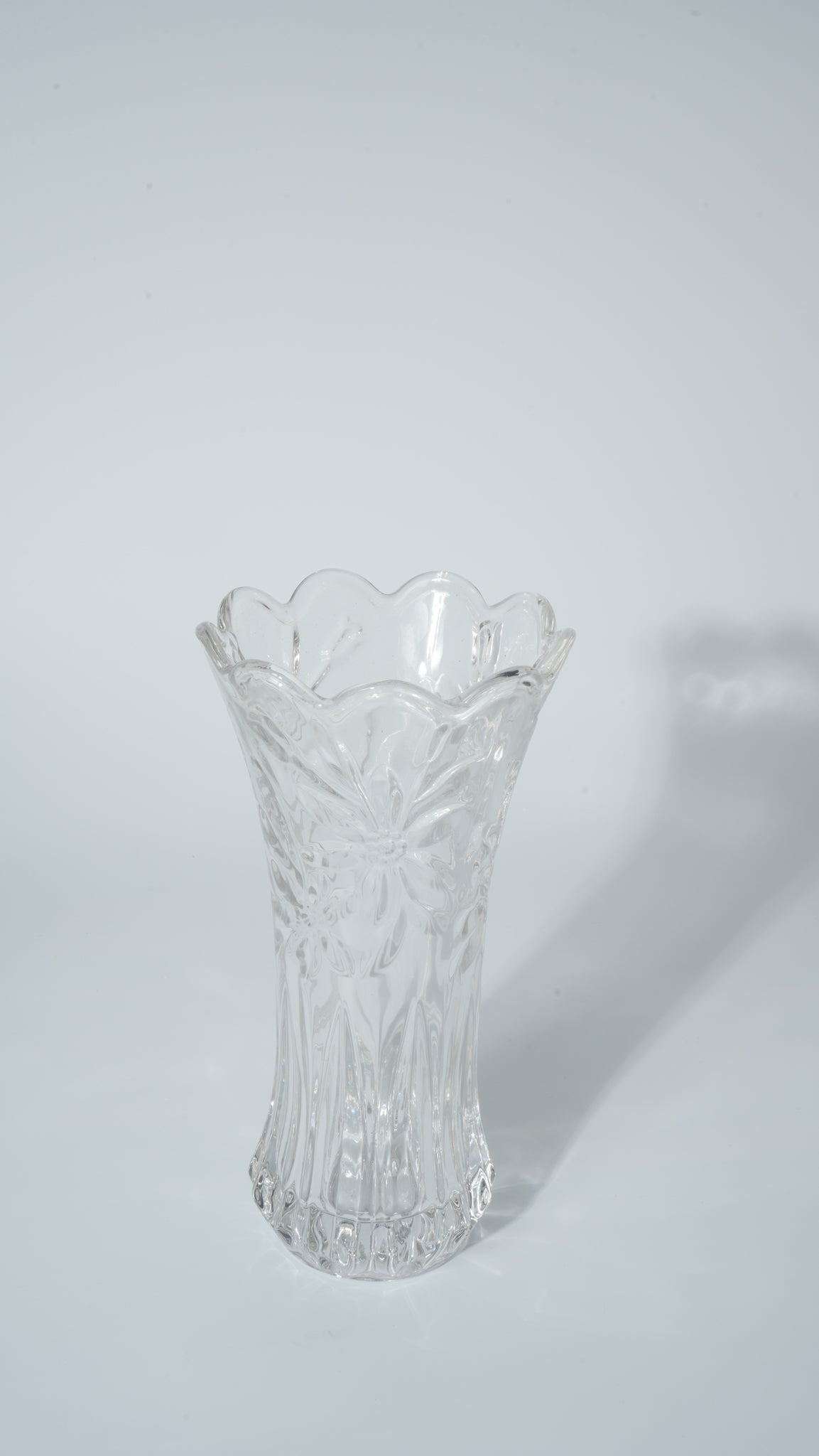 Clear Glass Vase – Orchid Style