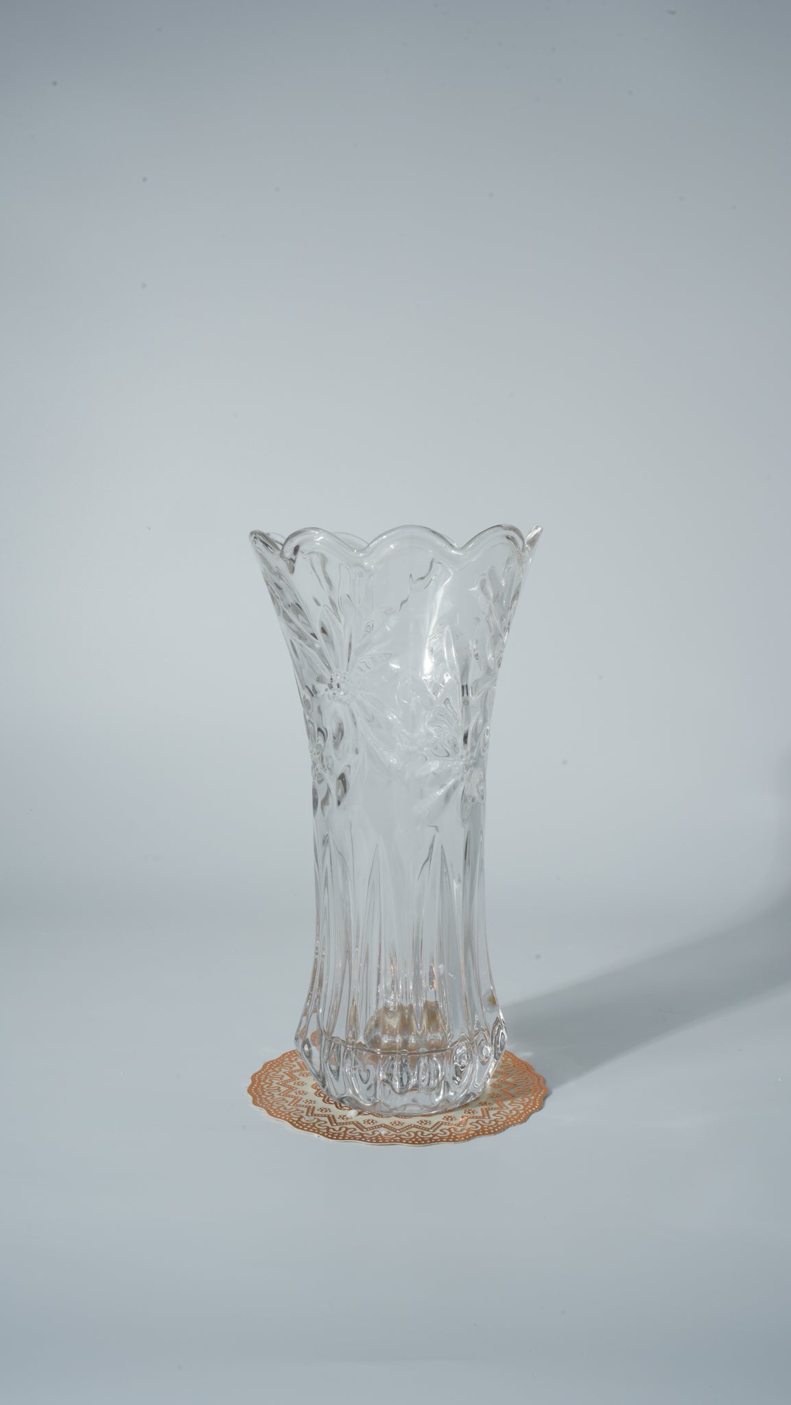 Clear Glass Vase – Orchid Style