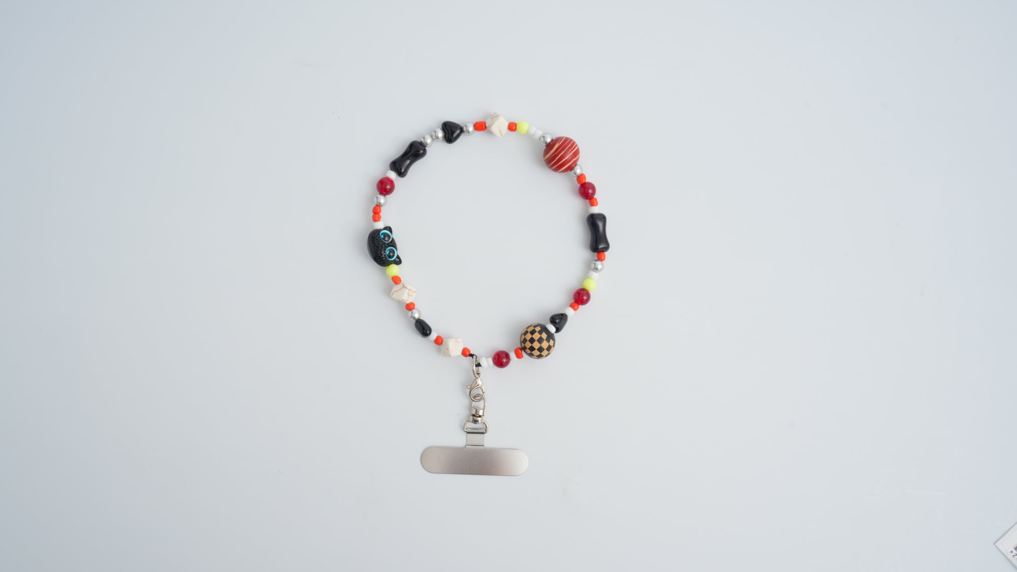 Midnight Elf Multi-Gem Phone Charm