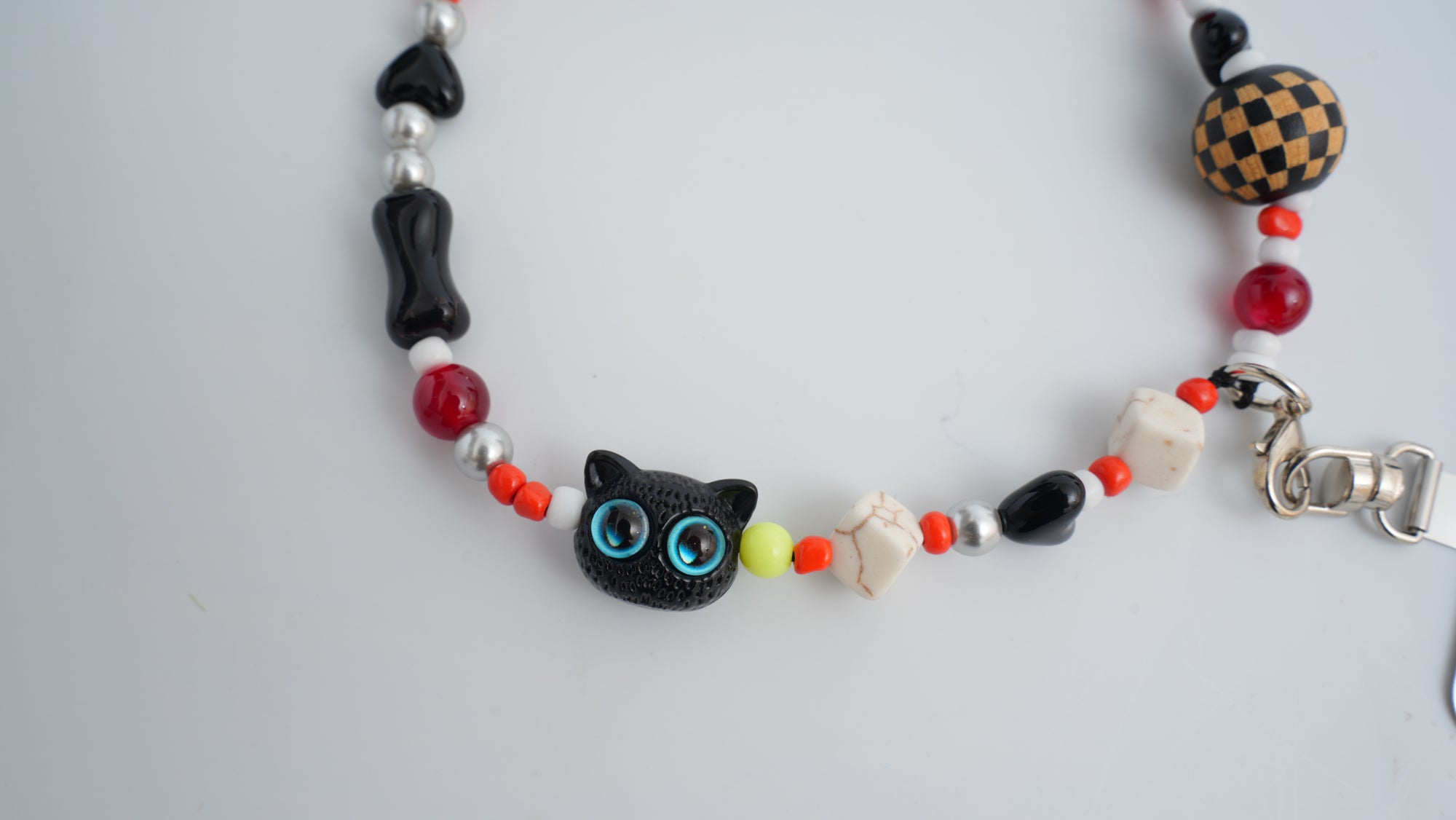 Midnight Elf Multi-Gem Phone Charm