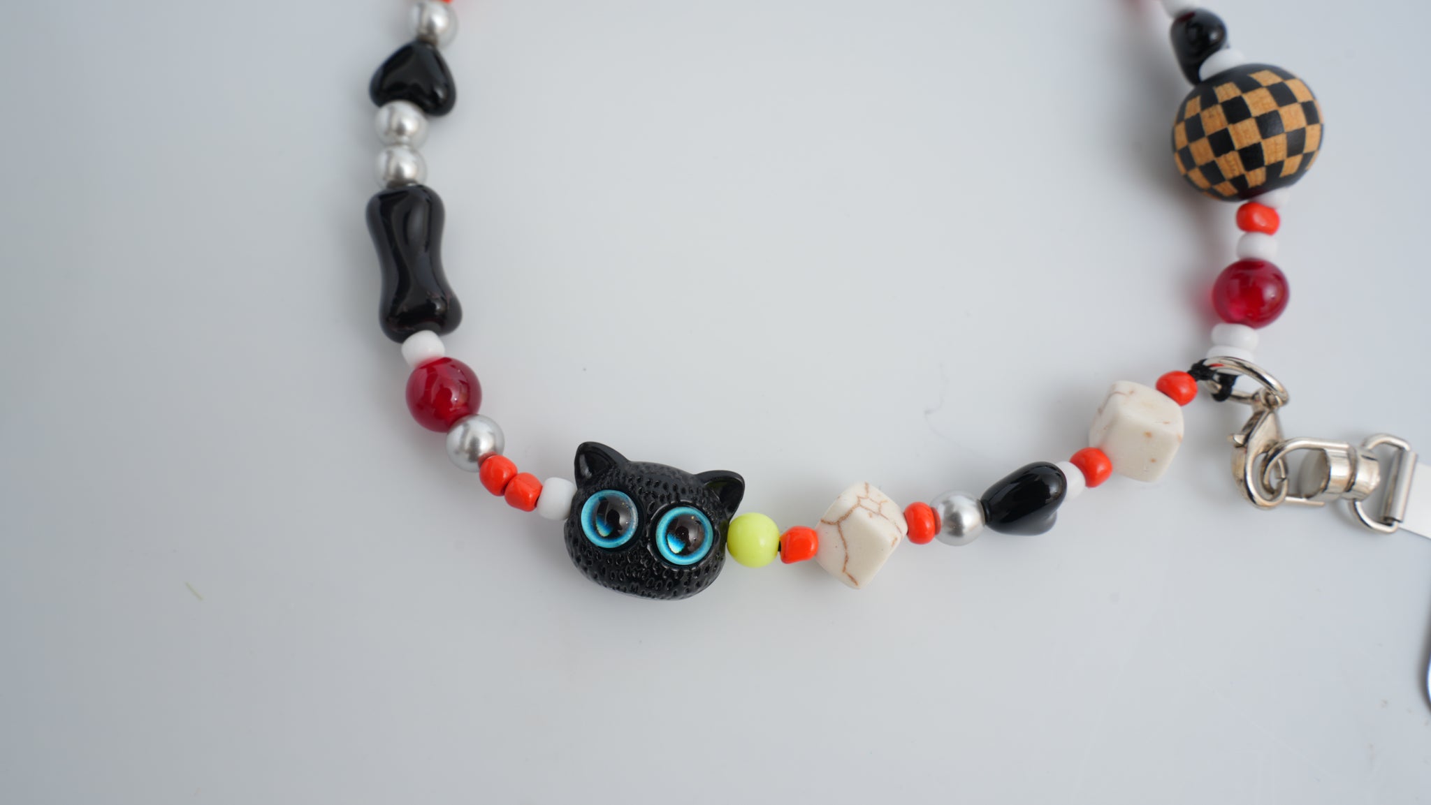 Midnight Elf Multi-Gem Phone Charm