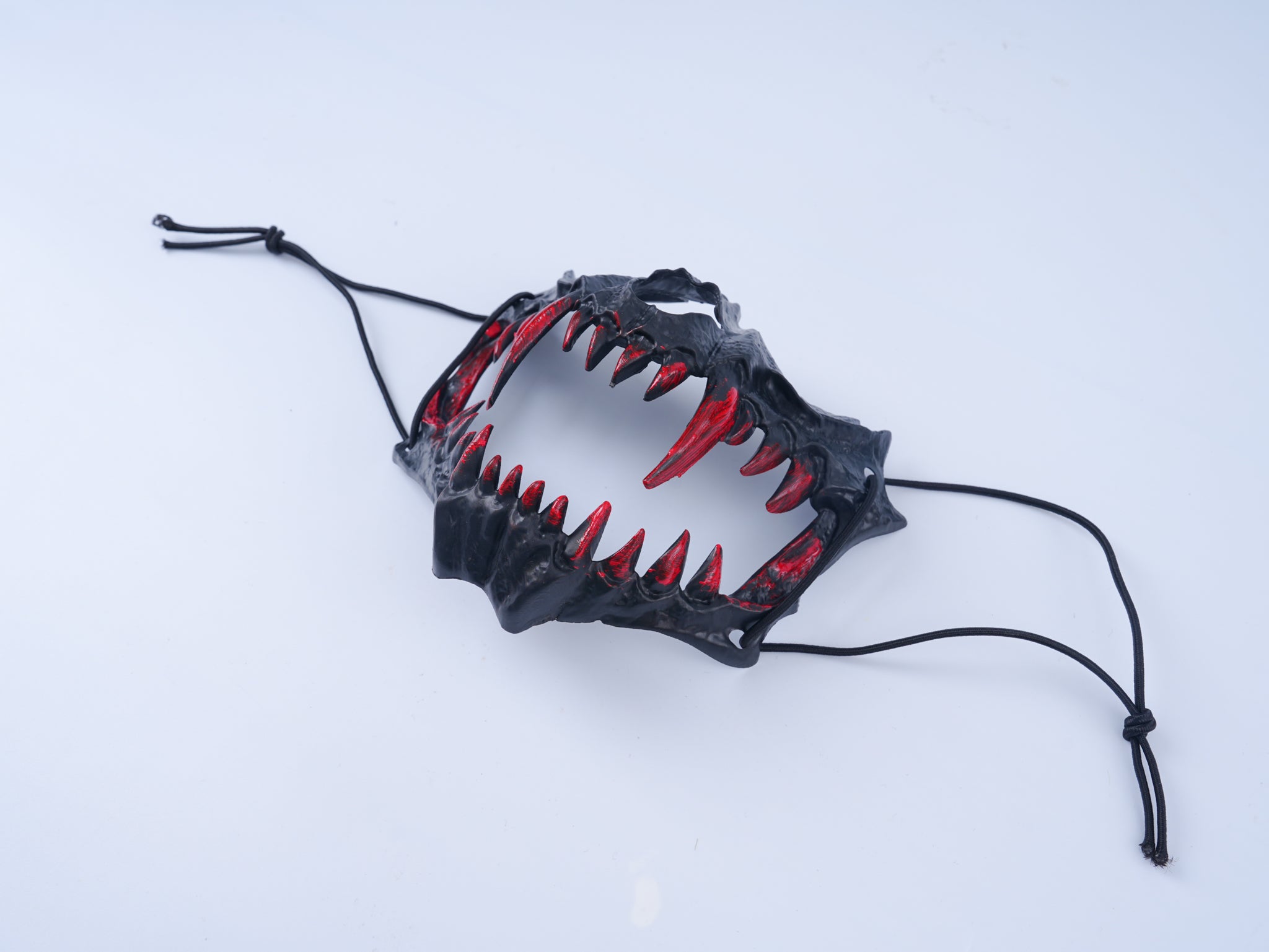 Fierce Bloodstained Tiger Black