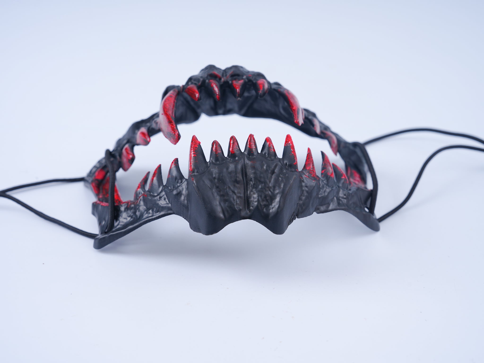 Fierce Bloodstained Tiger Black