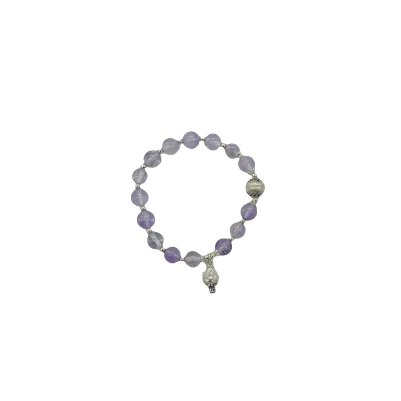 Lavender Amethyst Bracelet