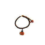 Orange Pumpkin Pendant Bracelet