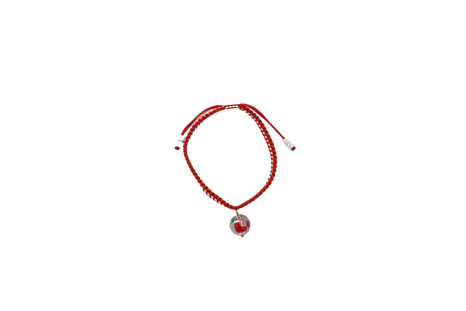 Round Christmas Stocking Bracelet (Christmas Theme - Holiday Series)