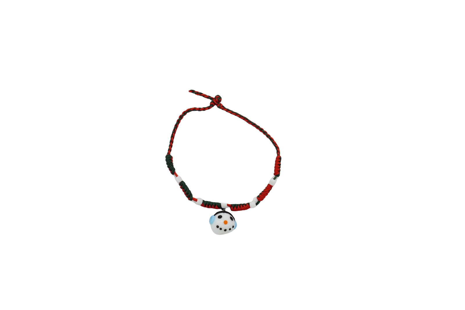 Earmuff Snowman Bracelet (Christmas Theme - Holiday Series)