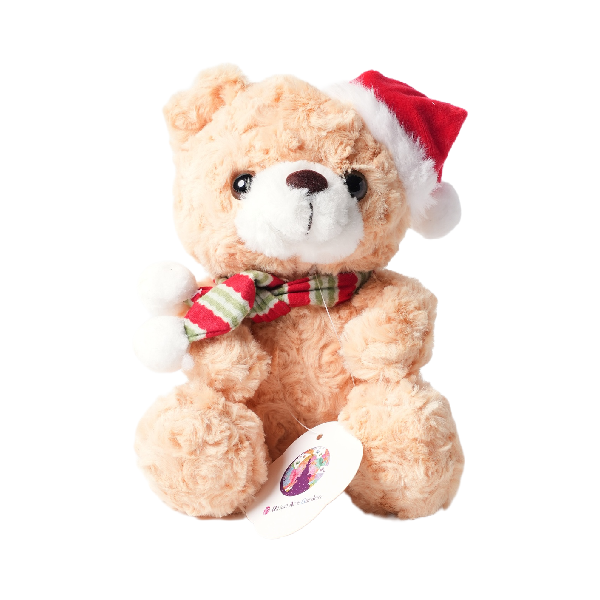 Light Brown Christmas Hat Bear