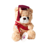 Light Brown Bear with Graduation Cap