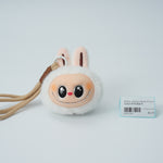 White LABUBU Head Charm