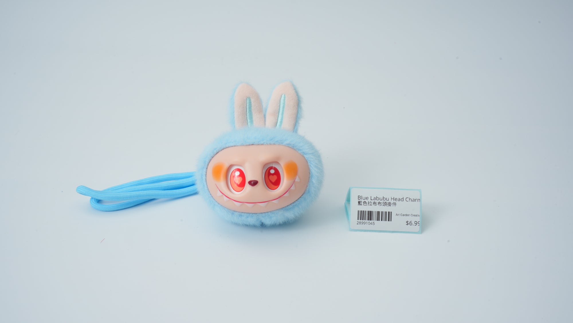 Blue LABUBU Head Charm