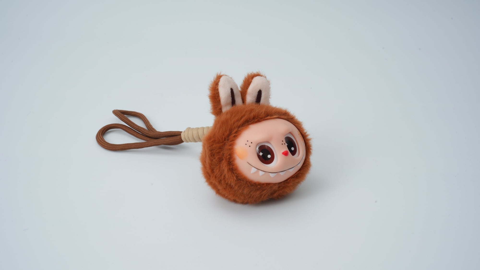 Brown LABUBU Head Charm