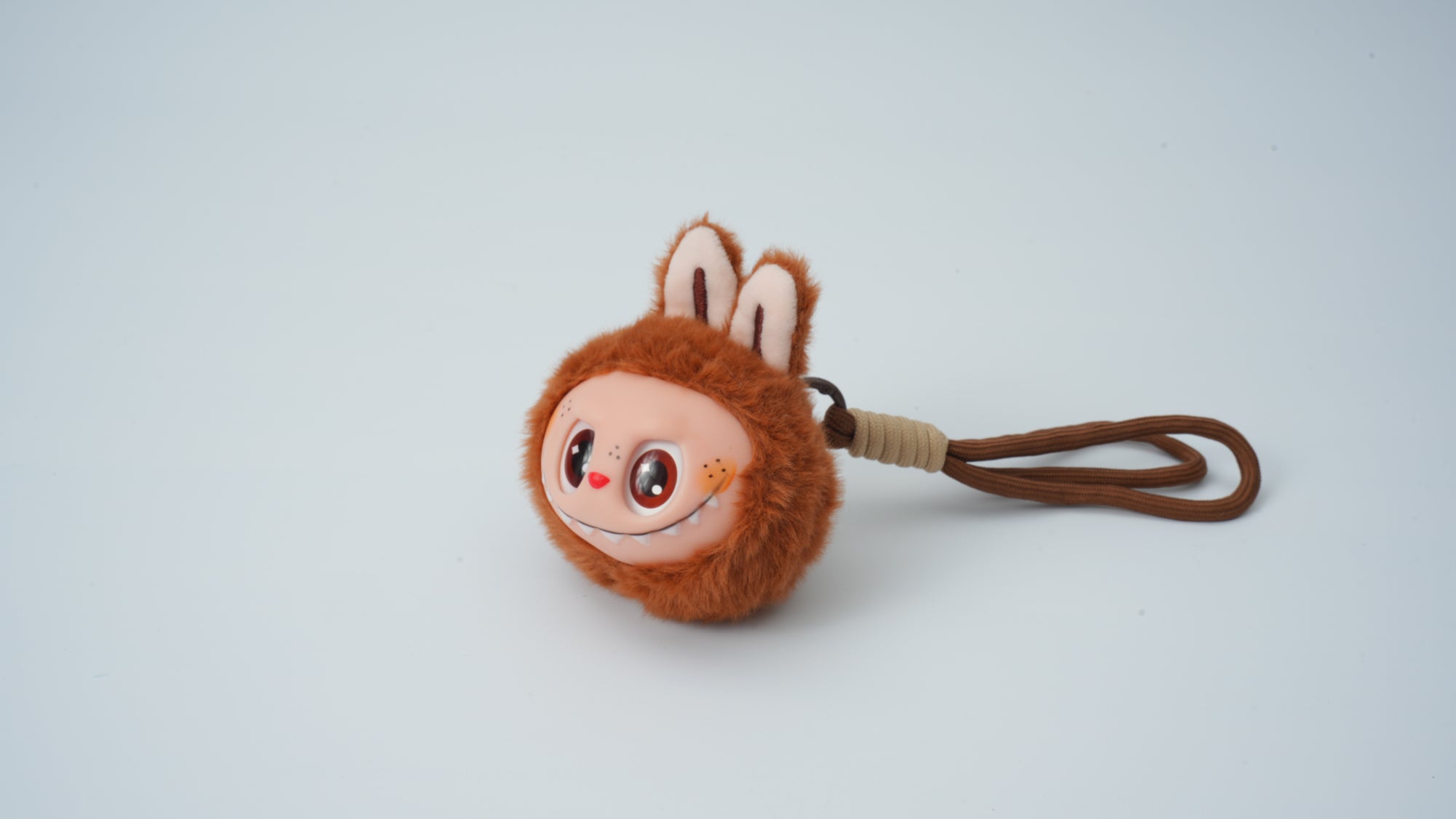 Brown LABUBU Head Charm