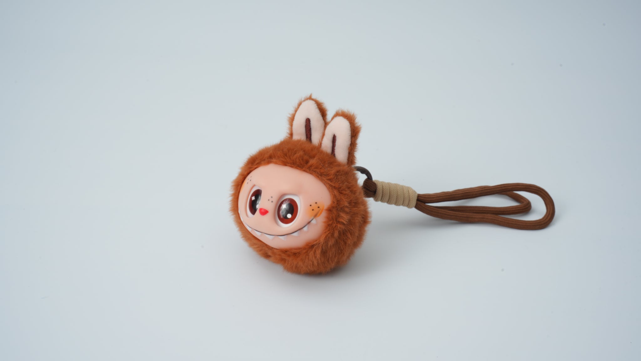 Brown LABUBU Head Charm