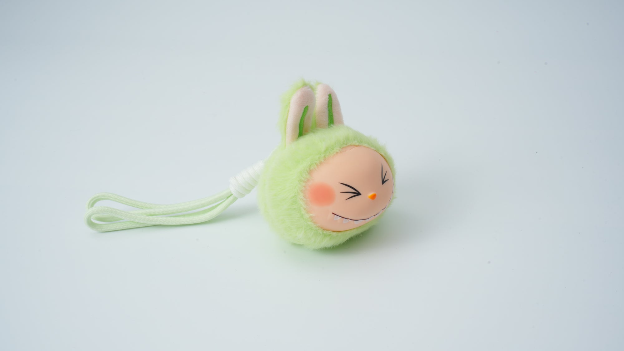 Green LABUBU Head Charm
