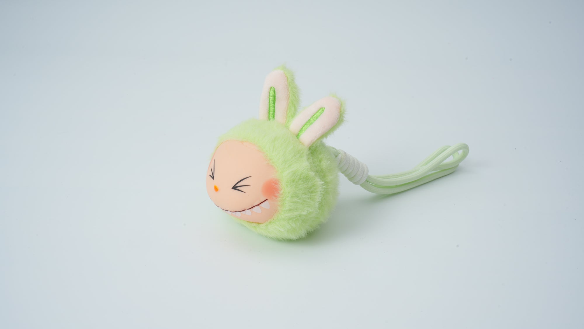 Green LABUBU Head Charm