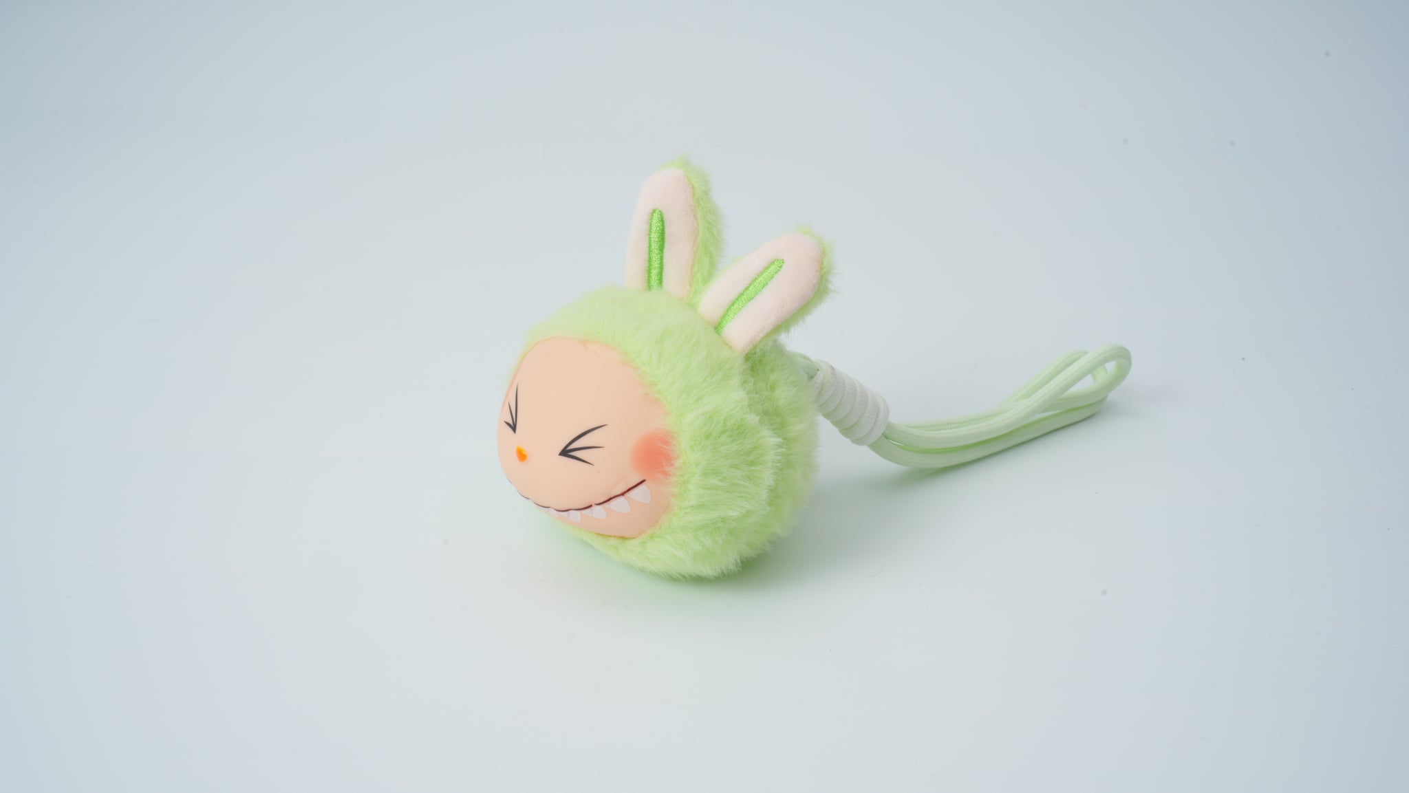 Green LABUBU Head Charm