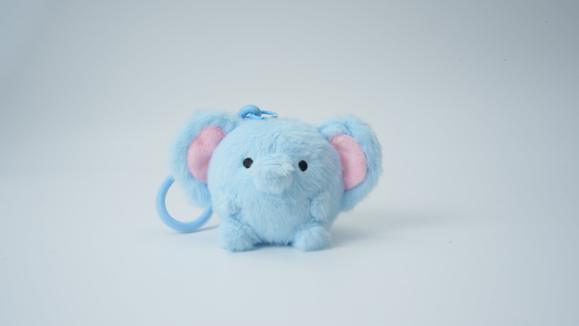 Plush Elephant Keychain