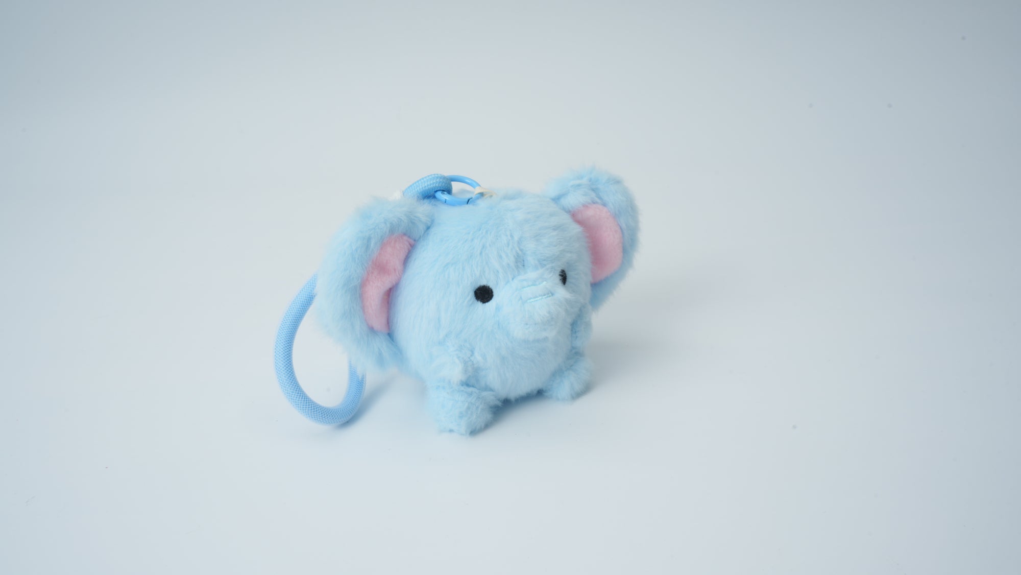 Plush Elephant Keychain