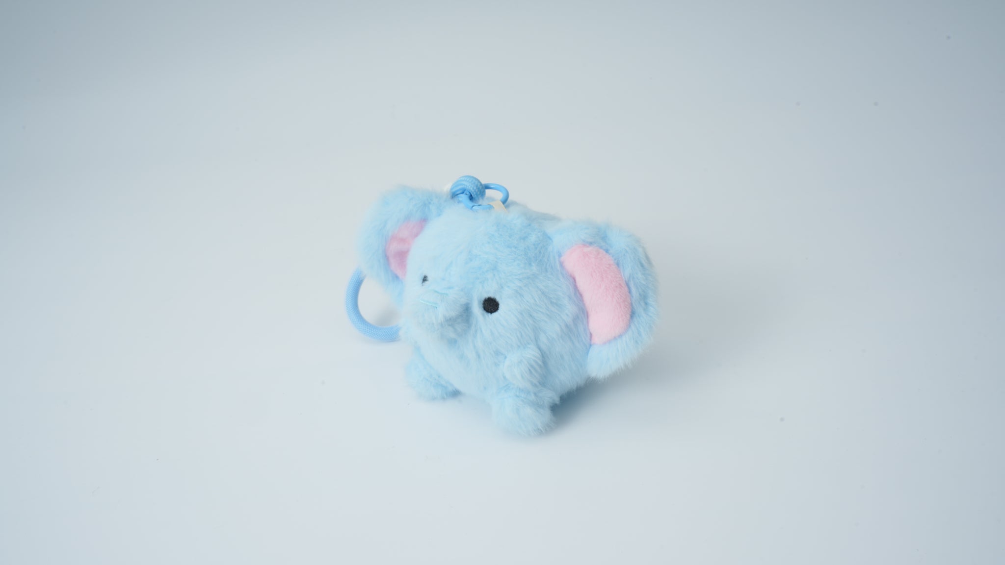 Plush Elephant Keychain