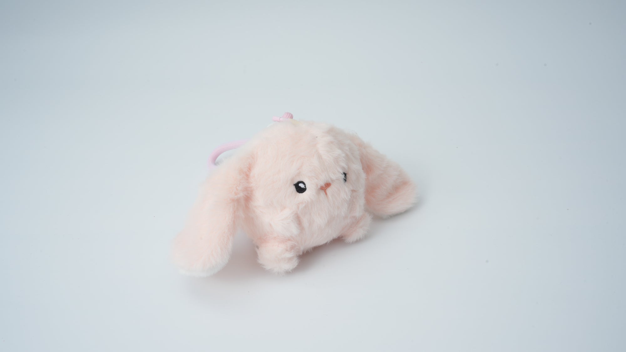 Plush Bunny Keychain - Pink
