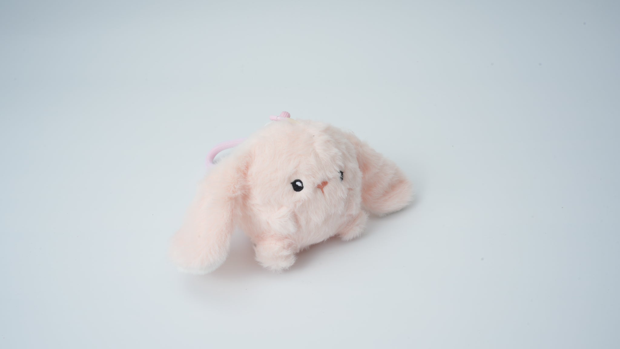 Plush Bunny Keychain - Pink
