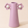 Purple Smiling Flower Vase – Large