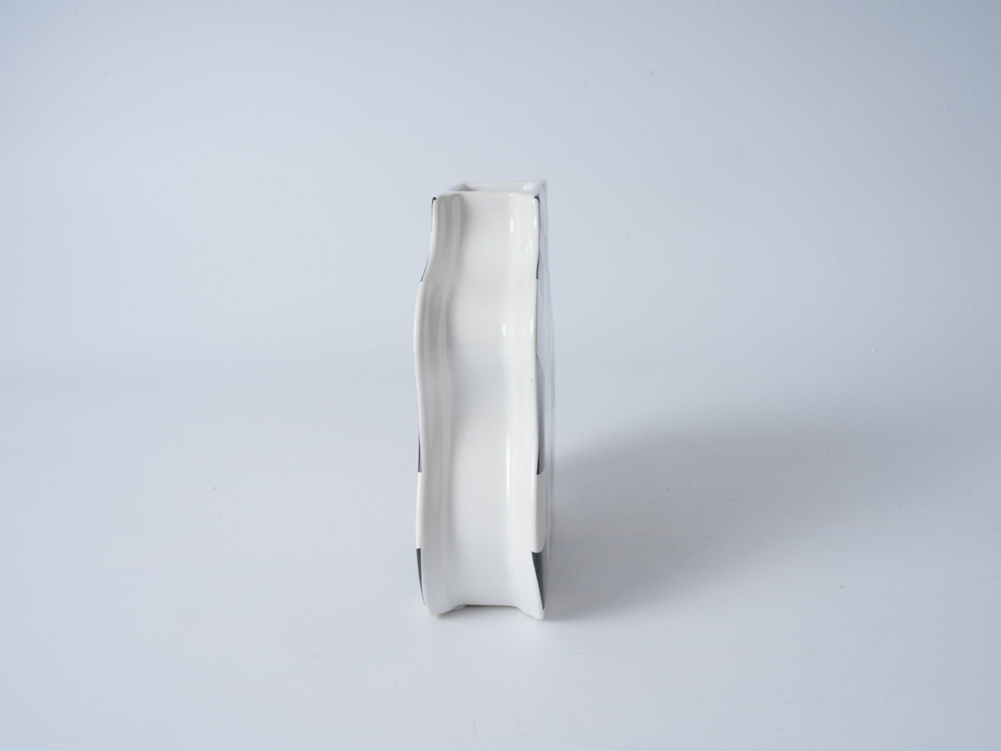 Classic Black Small Checkerboard Pattern Planter