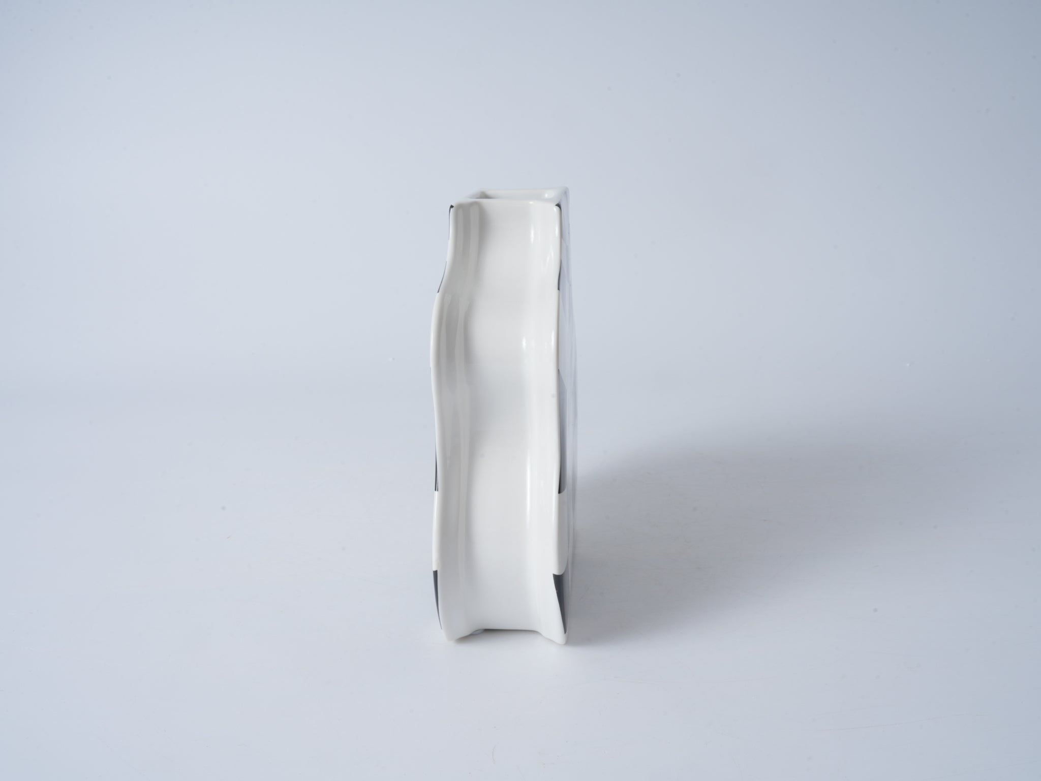 Classic Black Small Checkerboard Pattern Planter