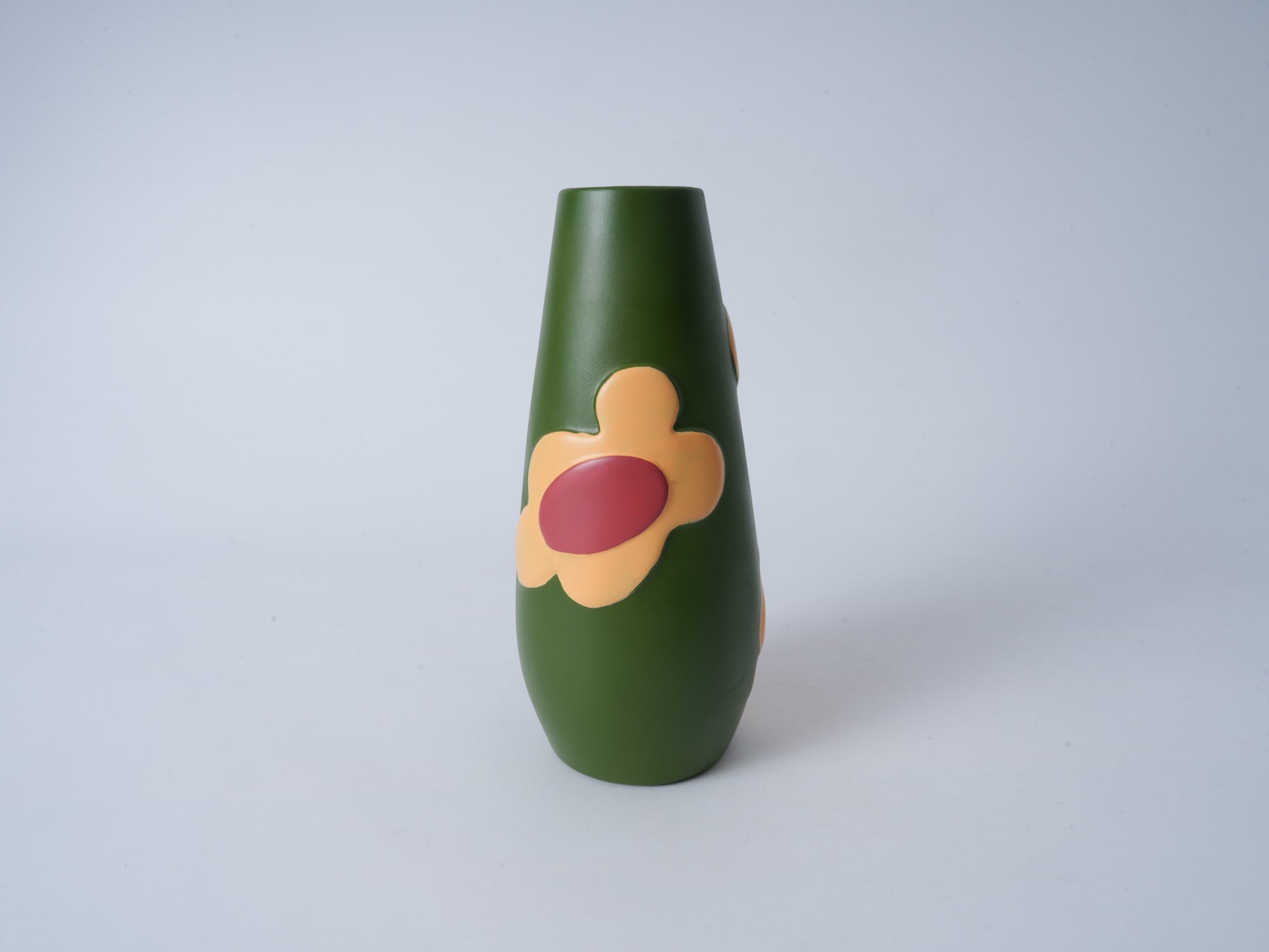 Hand-Painted Ceramic Vase – Large Flower