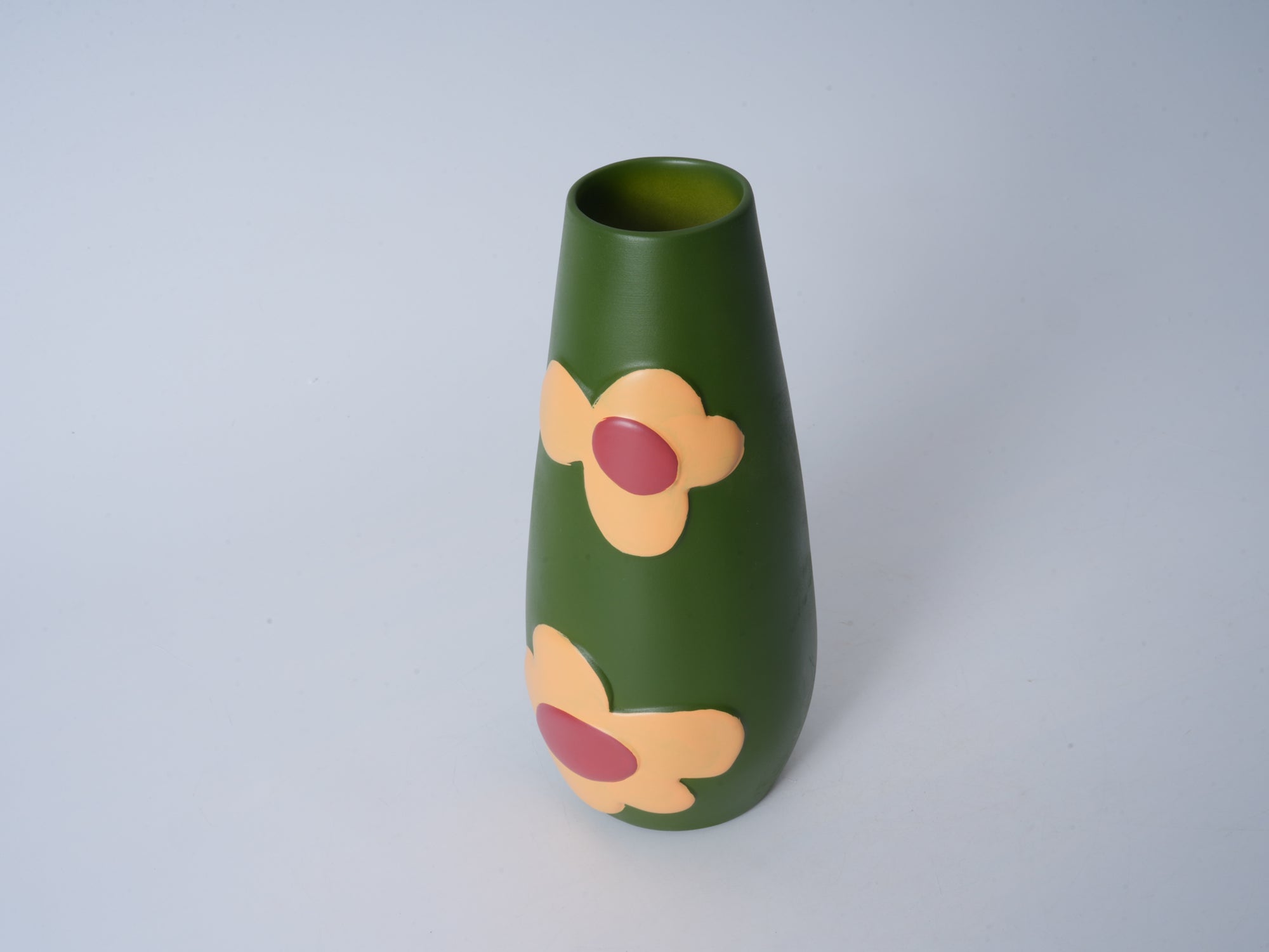 Hand-Painted Ceramic Vase – Large Flower